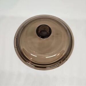 Pyrex Vision Ware V 1 C Amber Replacement Lid Corning Ware Fits 1L Small Pot